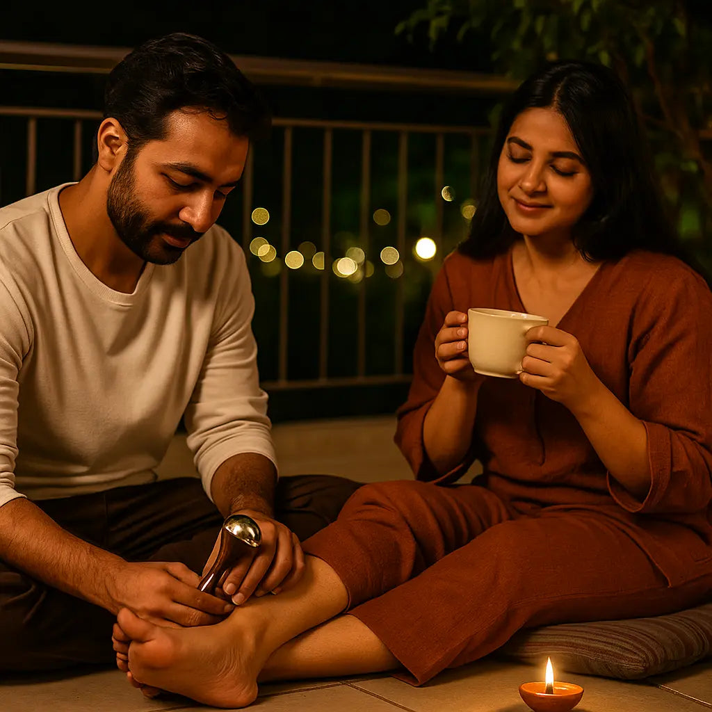 Dual Kansa Ayurvedic Massager